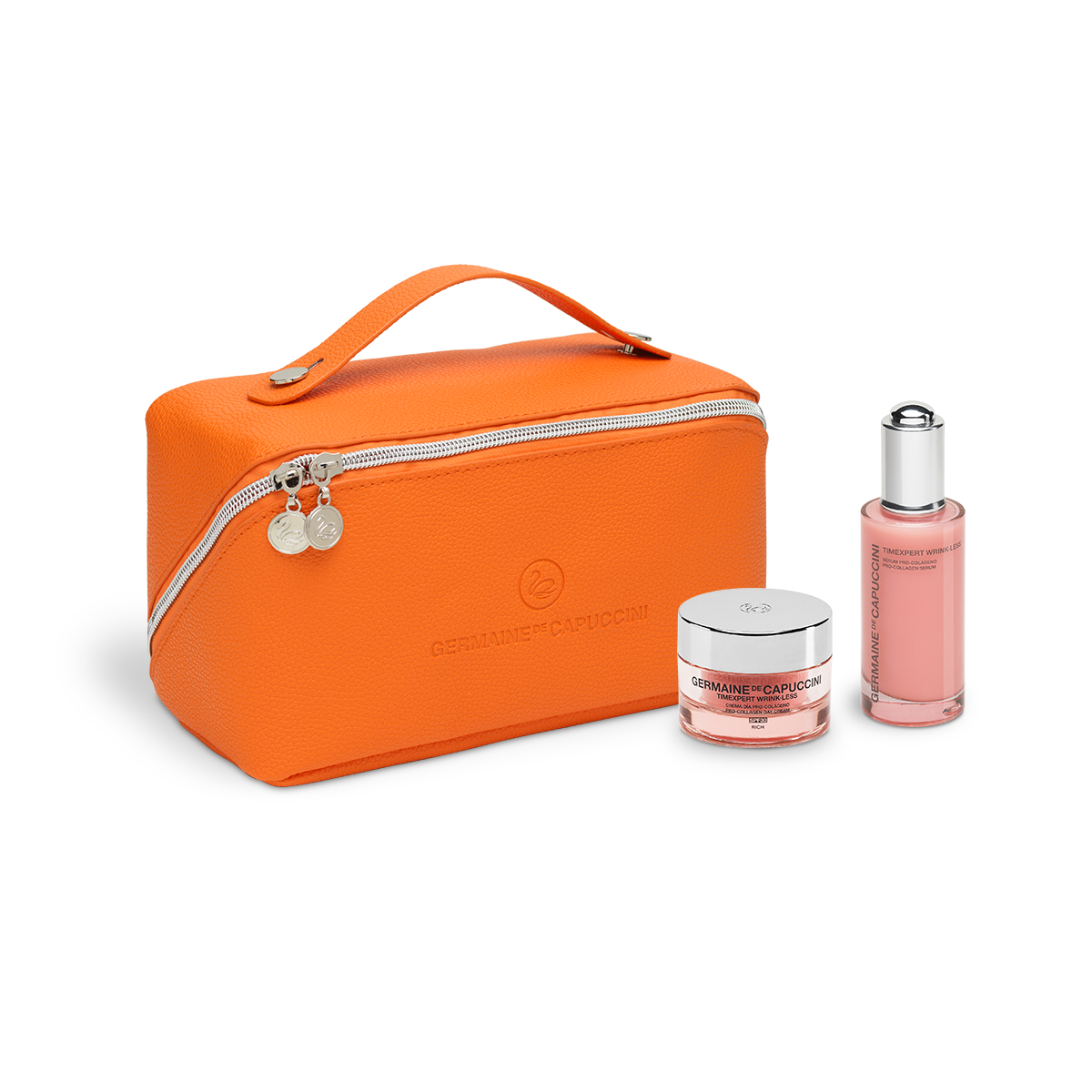 НАБІР PROMO: (TIMEXPERT  WRINK-LESS PRO-COLLAGEN SERUM 50 мл 300003+ TIMEXPERT  WRINK-LESS PRO-COLLAGEN DAY CREAM SPF30 rich  50 мл 300001).  300019