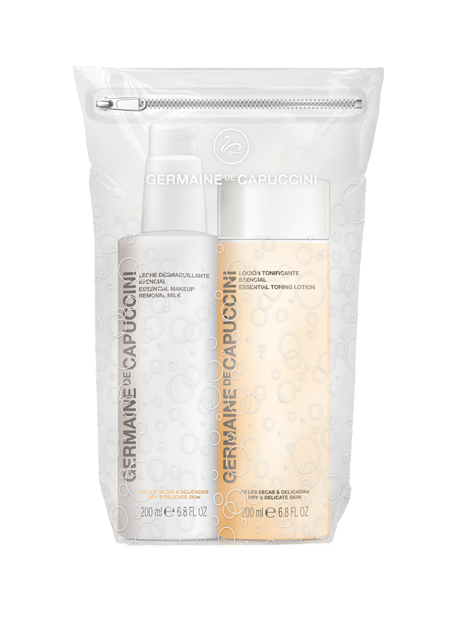 <strong>Цей набір знято з виробництва!</strong><br> Набір GOLDEN HOURS: (Options Essential Makeup Removal Milk (Молочко для демакіяжу сухої та чутливої шкіри)  760487 + Options Essential TONING LOTION (Лосьйон тонізуючий для сухої та чутливої шкіри) 760494).  760801