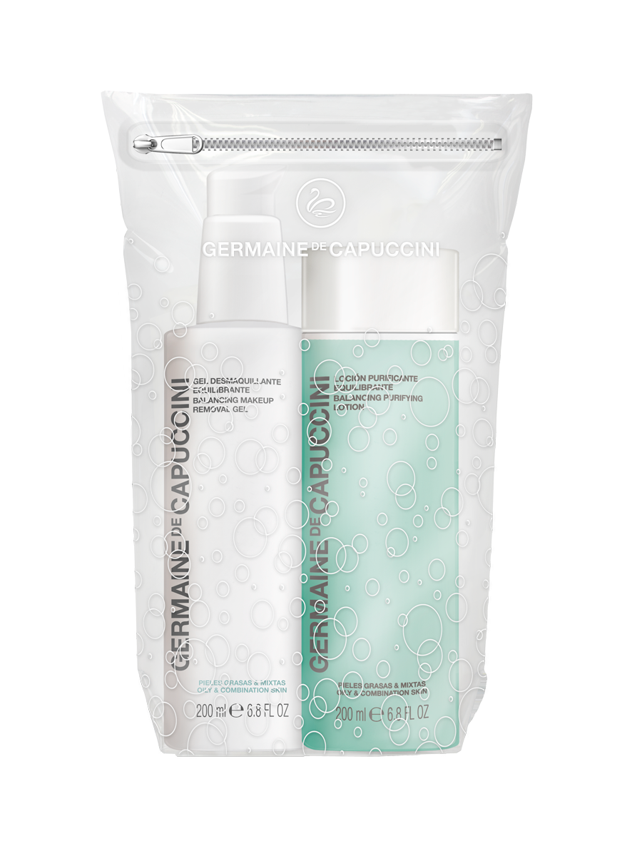 <strong>Цей набір знято з виробництва!</strong><br> Набір GOLDEN HOURS: (Options Balancing Makeup Removal Gel (Гель для демакіяжу жирної та комбінованої шкіри)  760500 + Options BALANCING PURIFYING LOTION (Лосьйон очищуючий нормалізуючий для жирної та комбінованої шкіри) 760517).  760802