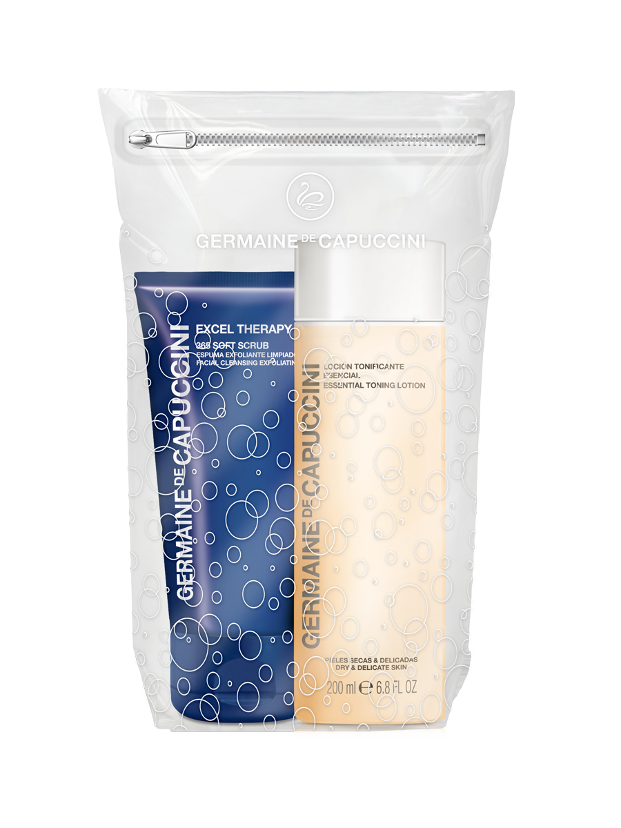 <strong>Цей набір знято з виробництва!</strong><br> Набір GOLDEN HOURS: (EXCEL THERAPY O2  365 SOFT SCRUB (Скраб-пінка для обличчя 365) 590204 + Options Essential TONING LOTION (Лосьйон тонізуючий для сухої та чутливої шкіри) 760494).  760803