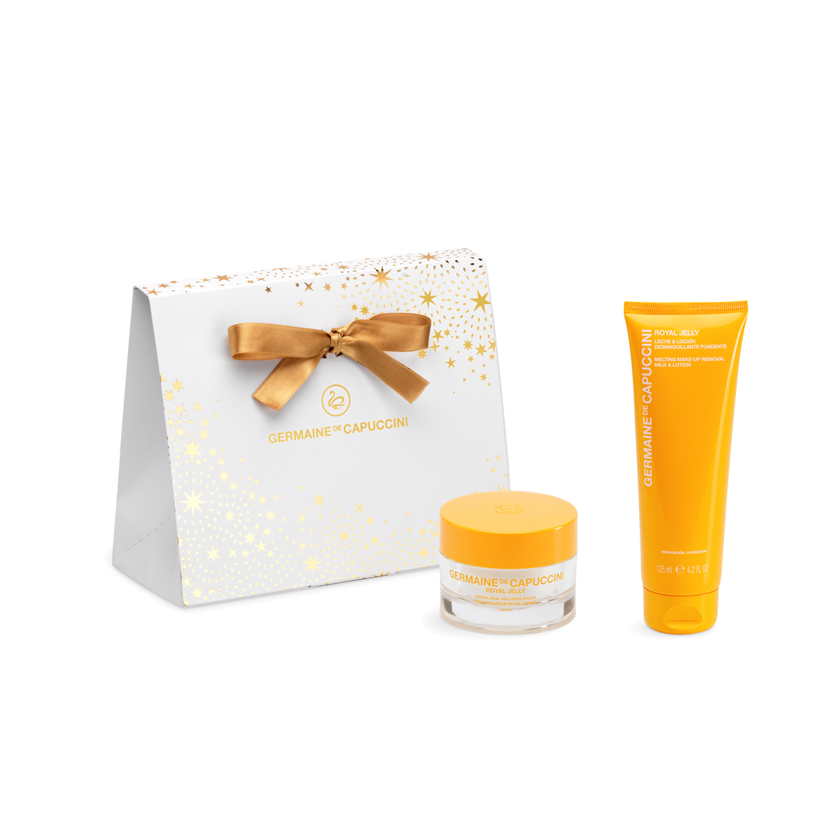 Набір Royal Jelly new: (Молочко-лосьйон Royal Jelly 125 мл 460028 + Крем Royal Jelly Comfort 50 мл 460004).  460215